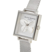 Load image into Gallery viewer, Olivia Burton 3D Butterfly Silver Watch - Silver