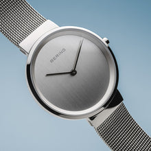 Load image into Gallery viewer, Bering Classic Polished Silver 31mm Mesh Watch