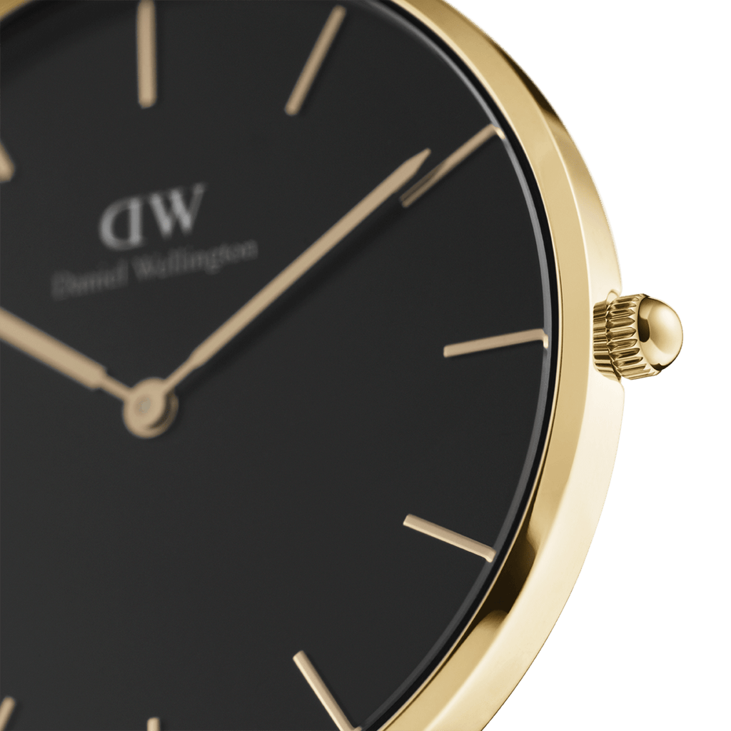 Daniel Wellington Petite 36 Evergold Gold & White Watch