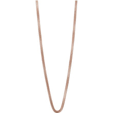 Load image into Gallery viewer, BERING Arctic Symphony Polished Rose Gold Necklace 45cm