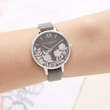 Load image into Gallery viewer, Olivia Burton Lace Detail Silver Watch - Silver