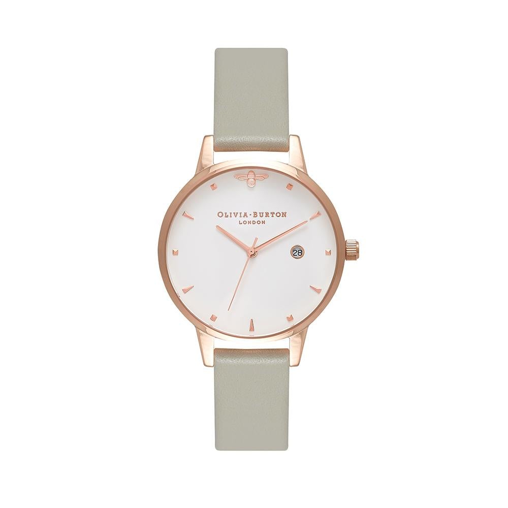 Olivia Burton Queen Bee Rose Gold Watch - Rose Gold