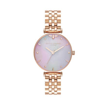 Load image into Gallery viewer, Olivia Burton Queen Bee Rose Gold Bracelet Watch - Rose Gold