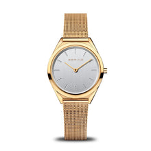 Load image into Gallery viewer, Bering Ultra Slim Polished Gold Watch