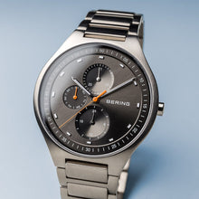 Load image into Gallery viewer, Bering Titanium Brushed Silver Link Watch
