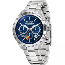 Load image into Gallery viewer, Sector 695 Solar Multifunction Blue Chronograph