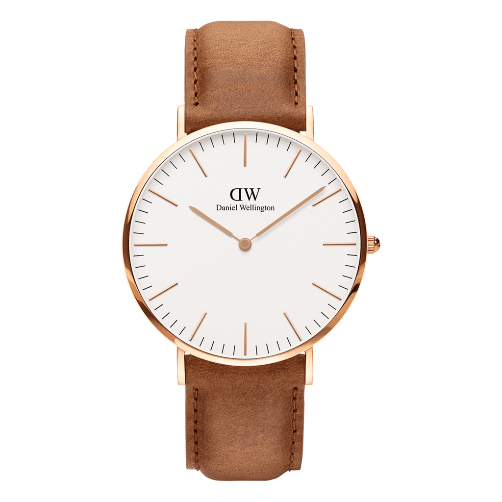 Daniel Wellington Classic 40 Durham Rose Gold & White Watch