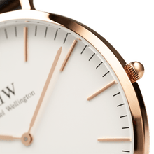 Load image into Gallery viewer, Daniel Wellington Classic 40 Durham Rose Gold &amp; White Watch