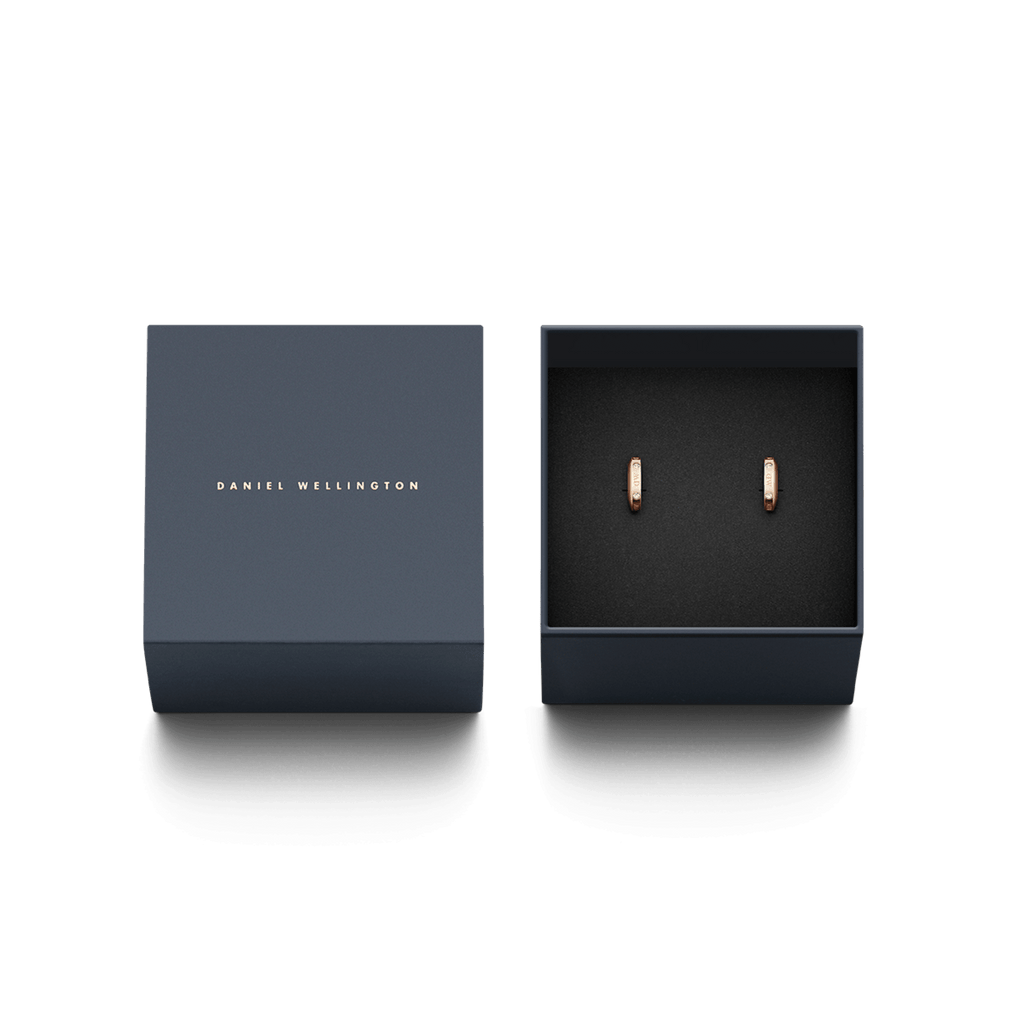 Daniel Wellington Classic Lumine Earrings Rose Gold