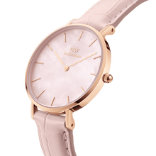 Load image into Gallery viewer, Daniel Wellington Petite 28 Rouge Rose Gold Mother of Pearl Watch