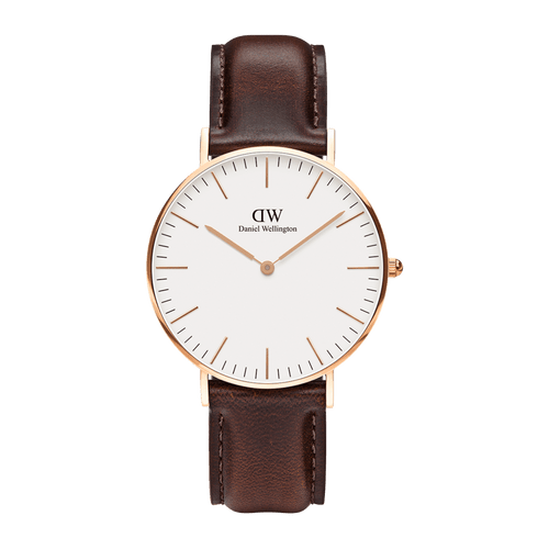 Classic 40 Bristol Rose Gold & White Watch