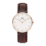 Daniel Wellington Classic 40 Bristol Rose Gold & White Watch