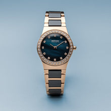 Load image into Gallery viewer, Bering Sale Polished Rose Gold Ceramic Watch