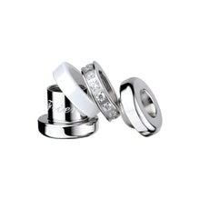Load image into Gallery viewer, BERING Arctic Symphony Polished Silver Detachable Charm Set