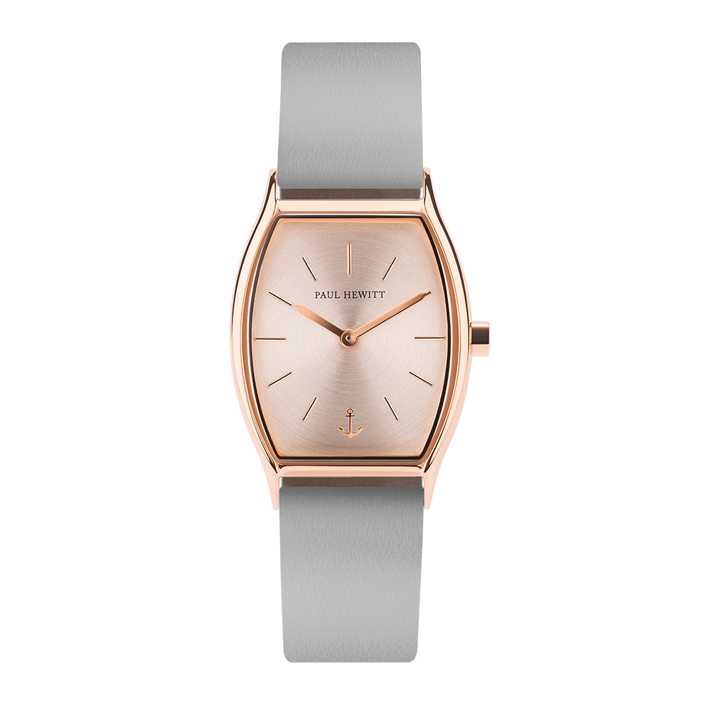 Paul Hewitt Modern Edge Rose Sunray Graphite Watch