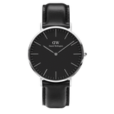 Daniel Wellington Classic 40 Sheffield Silver & Black Watch