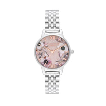 Load image into Gallery viewer, Olivia Burton Semi Precious Silver Bracelet Watch - Silver