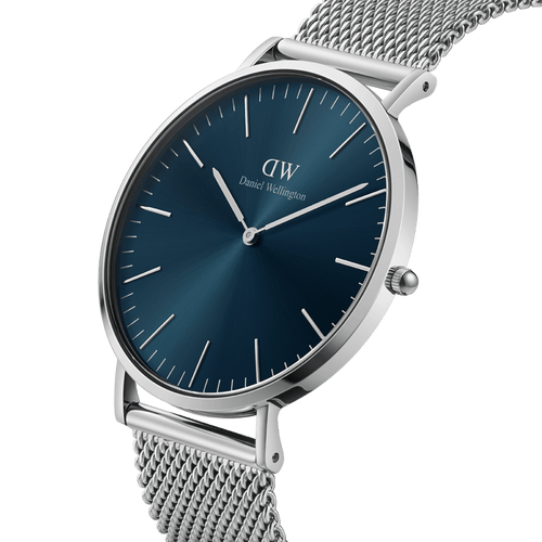 Classic 40 Sterling Silver Arctic Watch