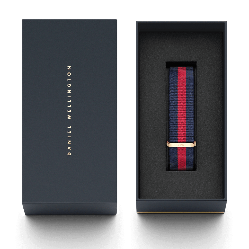 Classic 20 Oxford Rose Gold Watch Band