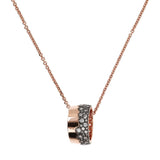 Bronzallure Aurora Ring Necklace