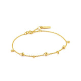 Ania Haie Modern Drop Balls Bracelet - Gold