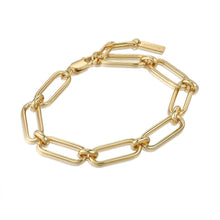 Load image into Gallery viewer, Ania Haie Gold Cable Connect Chunky Chain Bracelet