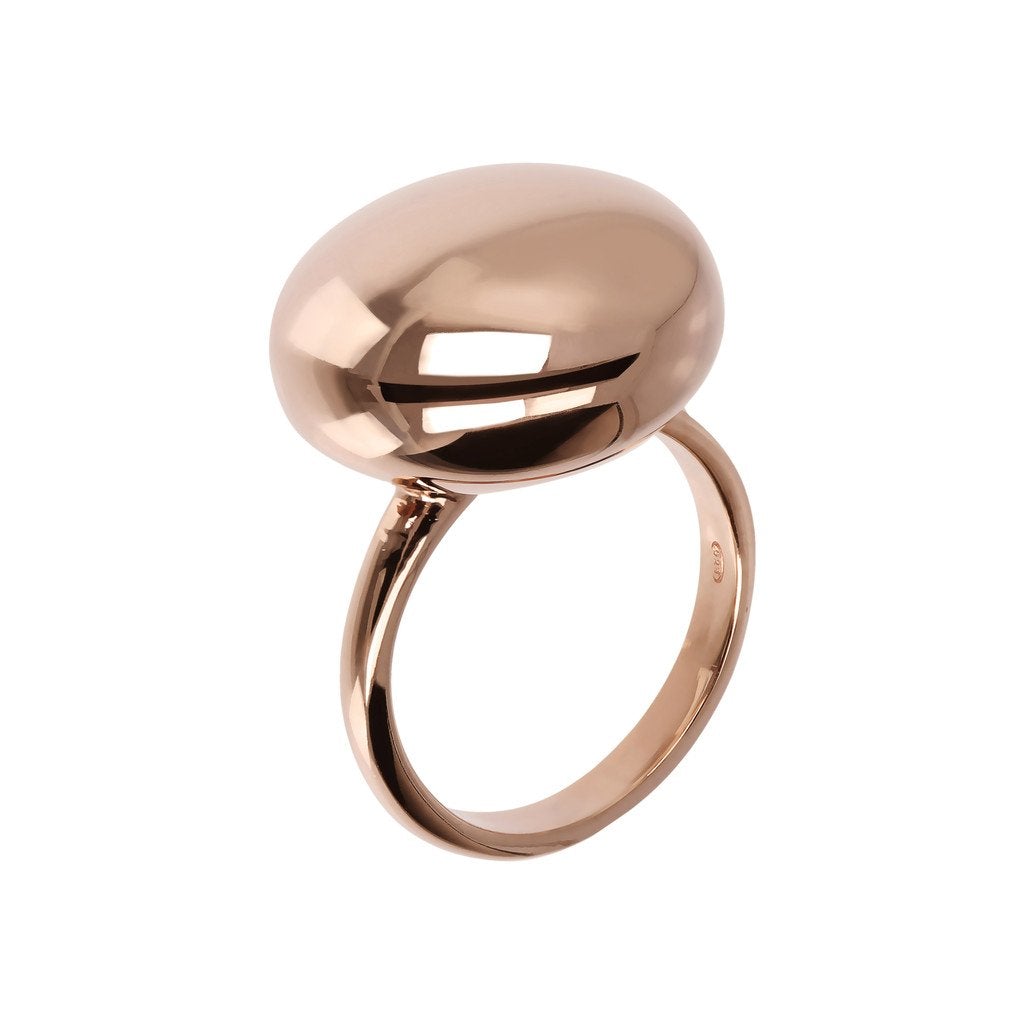 Bronzallure Ball Ring Golden Ros&egrave;