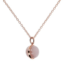 Load image into Gallery viewer, Bronzallure Cabochon Cut Genuine Gemstone Pendant Necklace