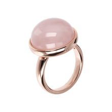 Load image into Gallery viewer, Bronzallure Cabochon Ring Pastel Gemstone