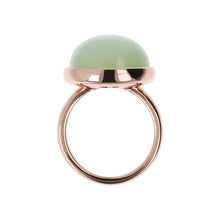 Load image into Gallery viewer, Bronzallure Cabochon Ring Pastel Gemstone