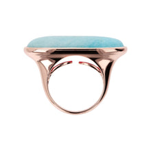 Load image into Gallery viewer, Bronzallure Long Oval Cut Stone Ring