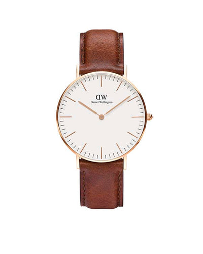 Classic 36 St Mawes Rose Gold & & White Watch