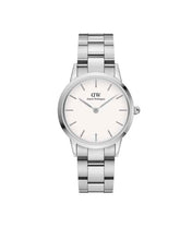 Load image into Gallery viewer, Daniel Wellington Iconic Link 32 Silver &amp; White Watch