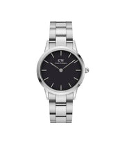 Load image into Gallery viewer, Daniel Wellington Iconic Link 32 Silver &amp; Black Watch