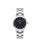 Daniel Wellington Iconic Link 28 Silver & Black Watch