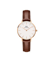 Load image into Gallery viewer, Petite 28 St Mawes Rose Gold &amp; White Watch