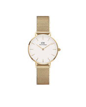 Load image into Gallery viewer, Petite 28 Evergold Gold White Watch