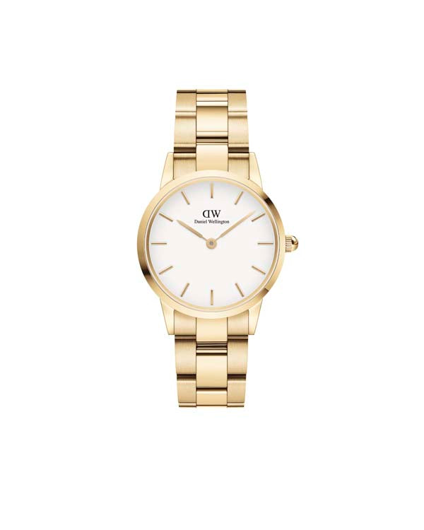 Iconic Link 28 Gold White Watch
