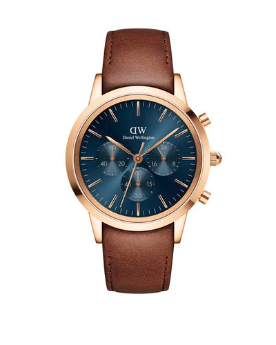 Iconic Chronog 42 Mawes Rose Gold & Arctic Sunray Watch