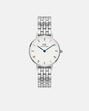 Load image into Gallery viewer, Daniel Wellington Petite Roman Numerals 28 5-Link S White Watch