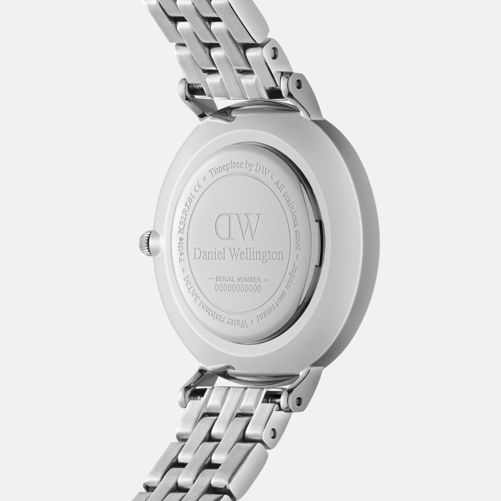 Daniel Wellington Petite Roman Numerals 28 5-Link S White Watch