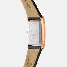 Load image into Gallery viewer, Bound 32x22 Black Croc Leather RG White Watch