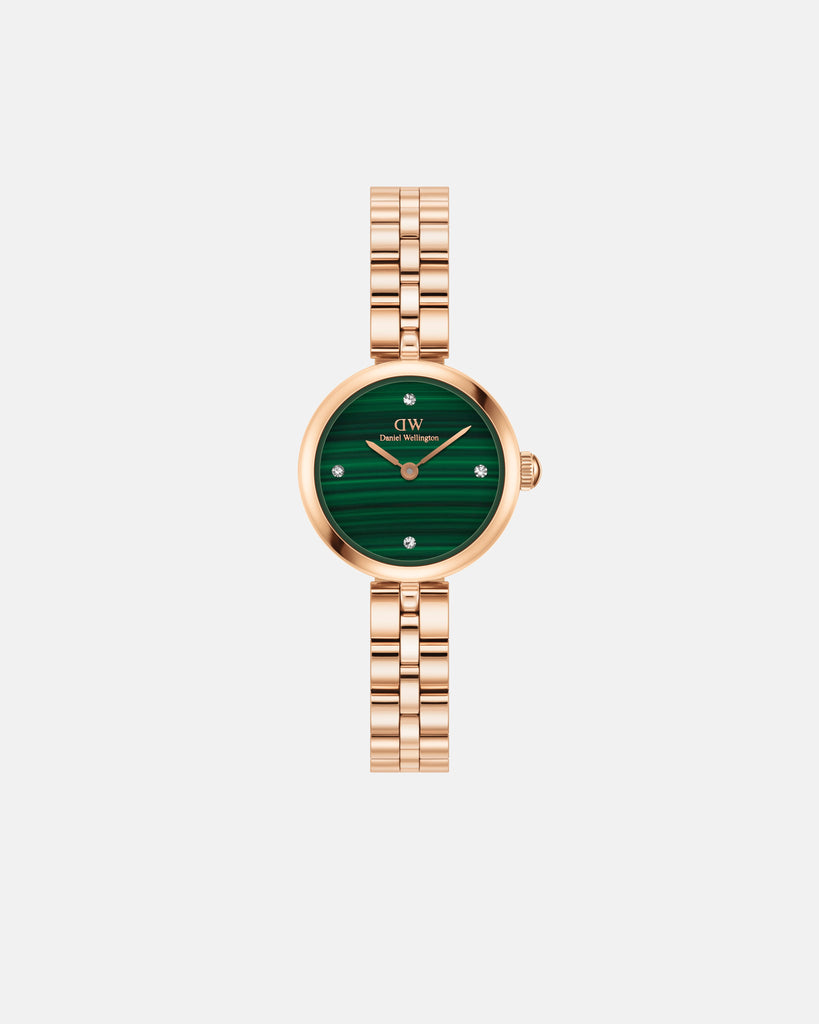 Elan Jewellery Watch 22 RG Real Malachite Watch