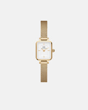 Load image into Gallery viewer, Quadro Mini 15x18 Evergold G White Watch