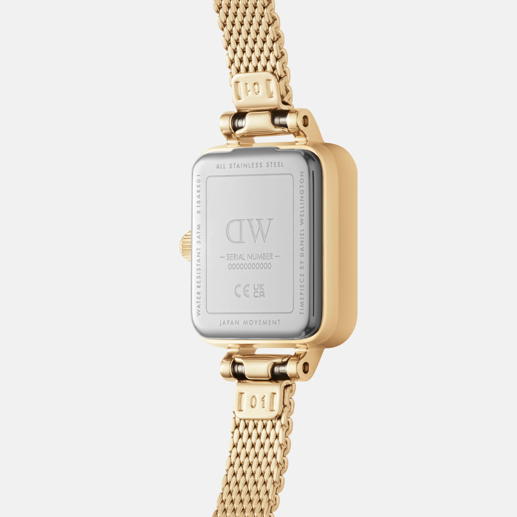 Quadro Mini 15x18 Evergold G White Watch