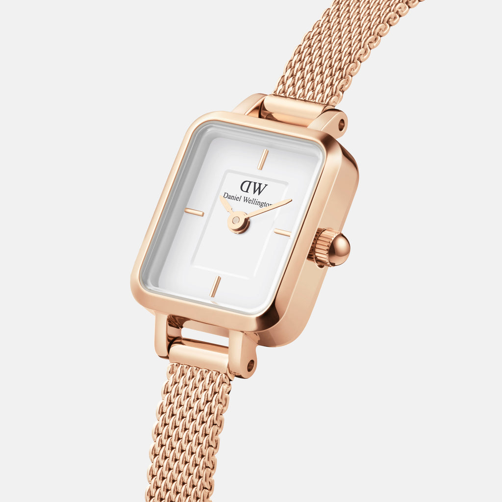 Quadro Mini 15x18 Melrose RG White Watch