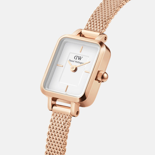 Quadro Mini 15x18 Melrose RG White Watch