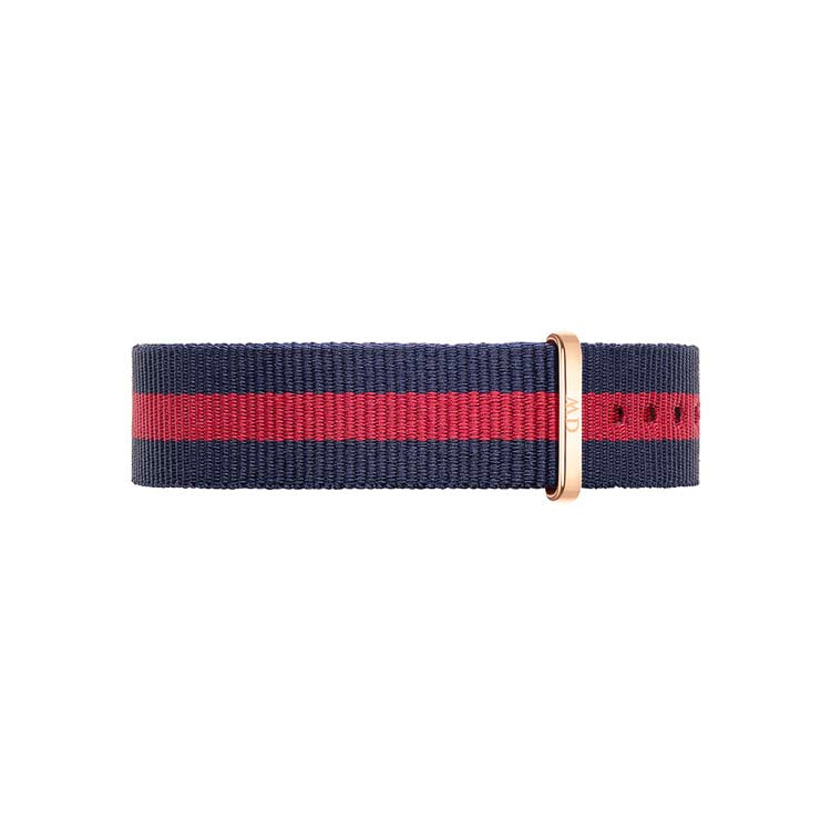 Classic 18 Oxford Rose Gold Watch Band