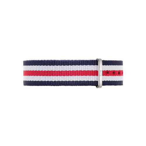 Classic 18 Canterbury Silver Watch Band