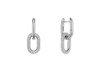 Load image into Gallery viewer, Crystal Link Earrings S
